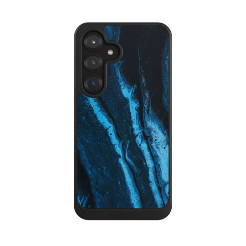 Samsung Galaxy S25 NIVOcore Blue oil texture