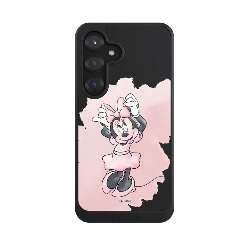 Galaxy S25 NIVOcore Minnie Watercolour Transparent