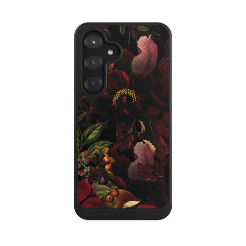 Samsung Galaxy S25 NIVOcore Dunkle Rote Vintage Barock Rosen