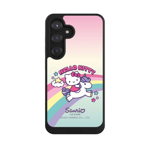 Samsung Galaxy S25 NIVOcore Hello Kitty Regenbogen 