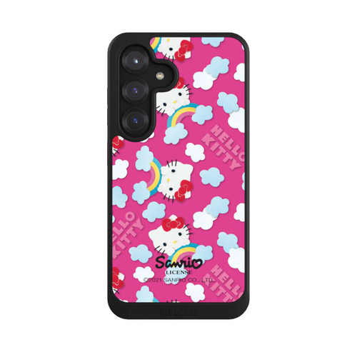 Samsung Galaxy S25 NIVOcore Hello Kitty Regenbogenmuster