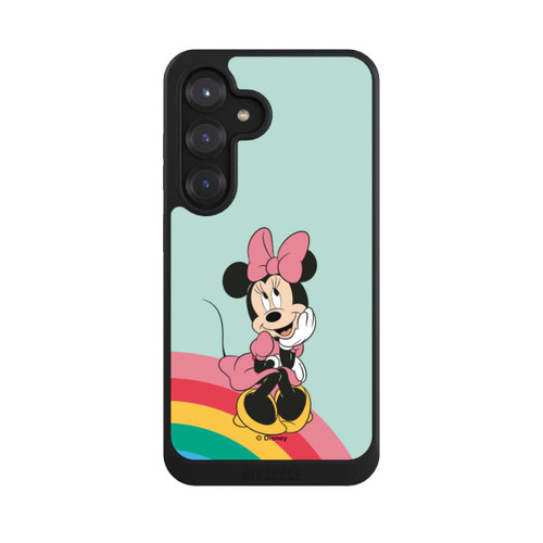 Samsung Galaxy S25 NIVOcore Minnie Regenbogen Portrait