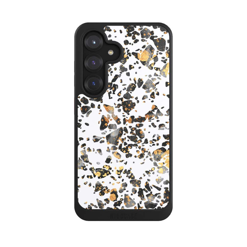 Galaxy S25 NIVOcore Gold Speckled Terrazzo