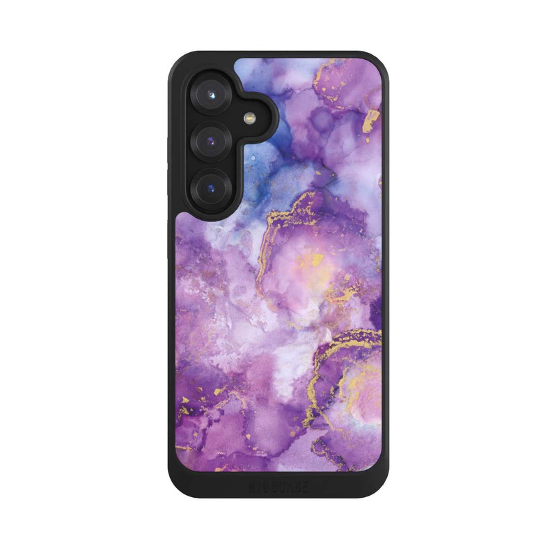 Galaxy S25 NIVOcore Encre tourbillonnante violette
