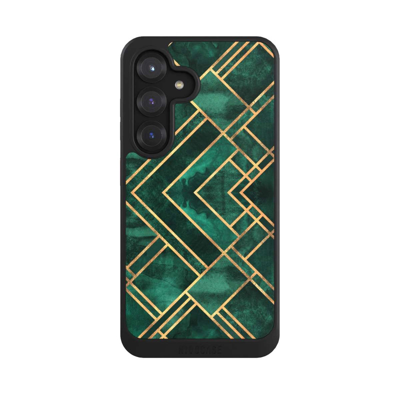 Galaxy S25 NIVOcore Grüne Blöcke