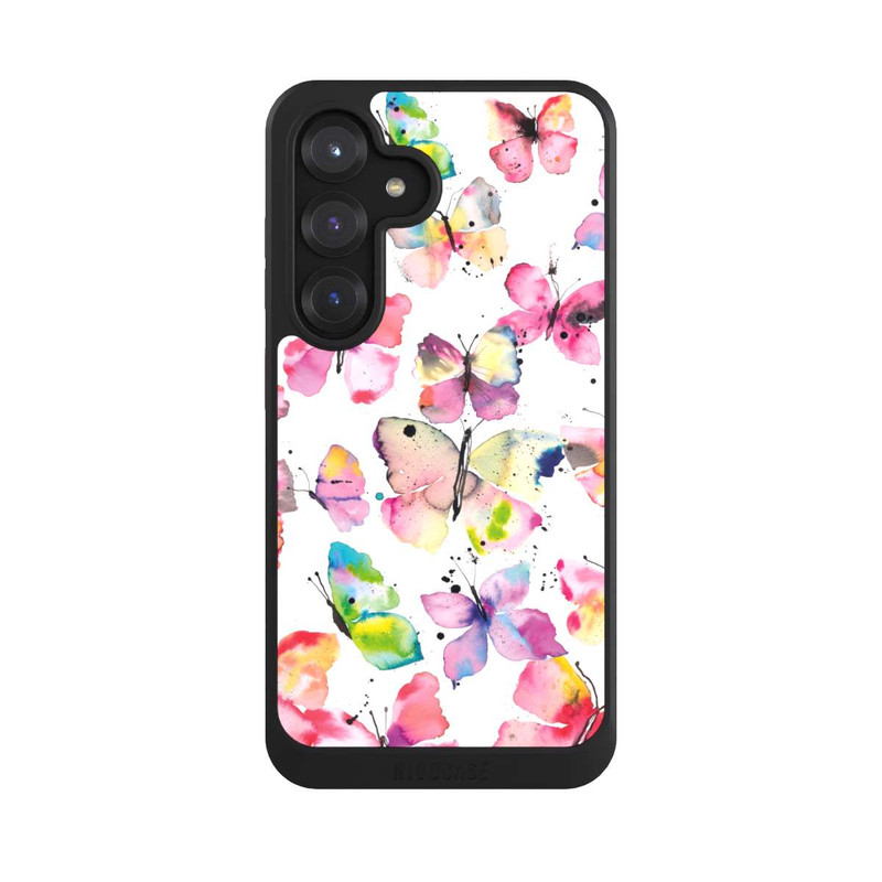 Galaxy S25 NIVOcore Papillons de printemps aquarelle