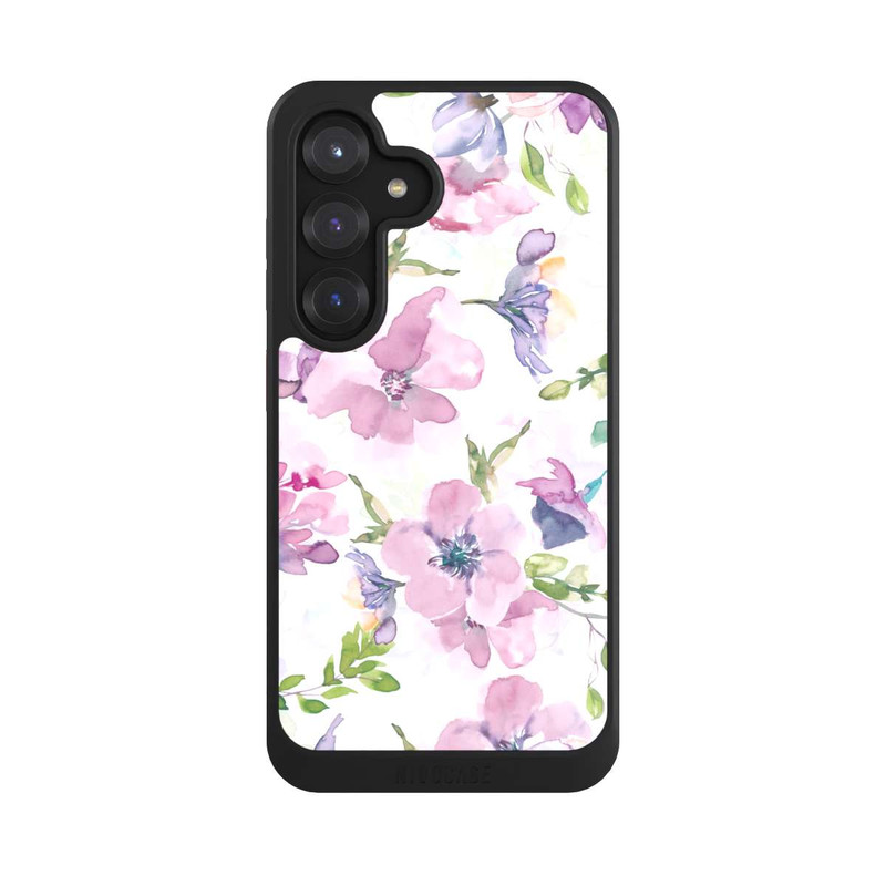 Galaxy S25 NIVOcore Aquarell Blumen