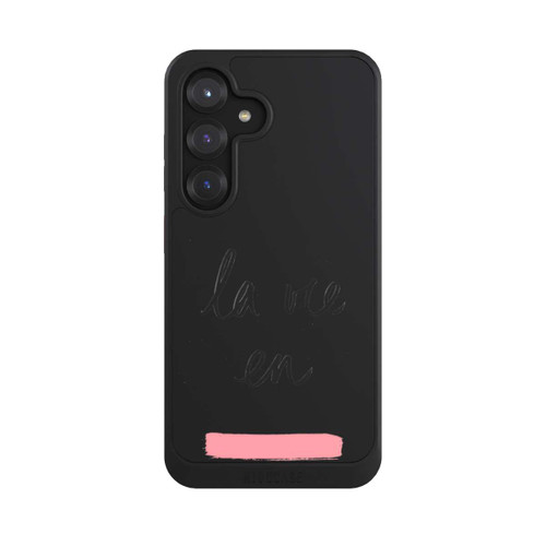 Samsung Galaxy S25 NIVOcore La vie en Pink Transparent