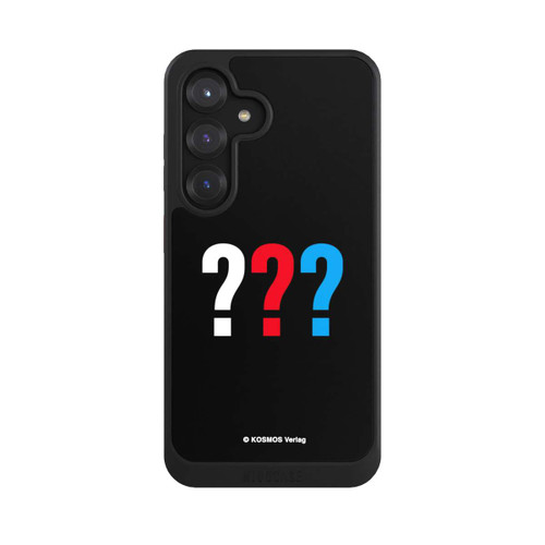Samsung Galaxy S25 NIVOcore Drei Fragezeichen Logo