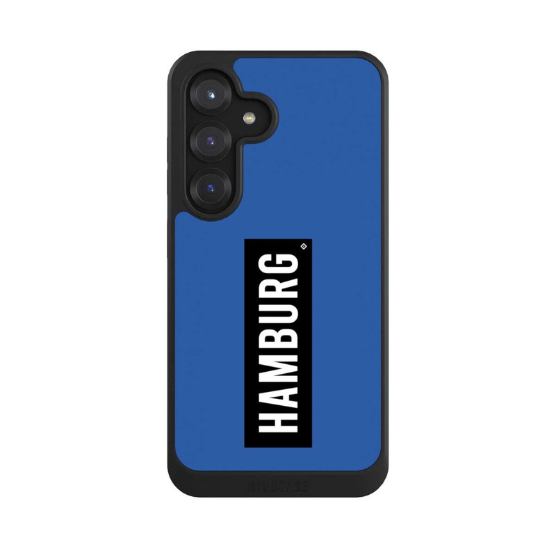 Galaxy S25 NIVOcore HSV Hamburg Schwarz Blau