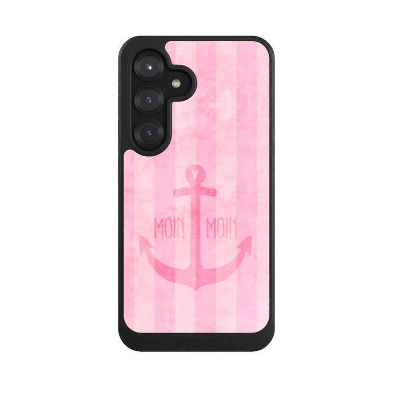Galaxy S25 NIVOcore Moin Moin Stripes Pink