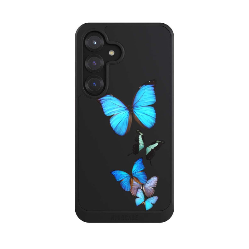 Galaxy S25 NIVOcore Schmetterling Transparent