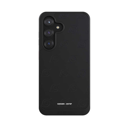 Samsung Galaxy S25 NIVOcore Black Konoha Pattern Transparant