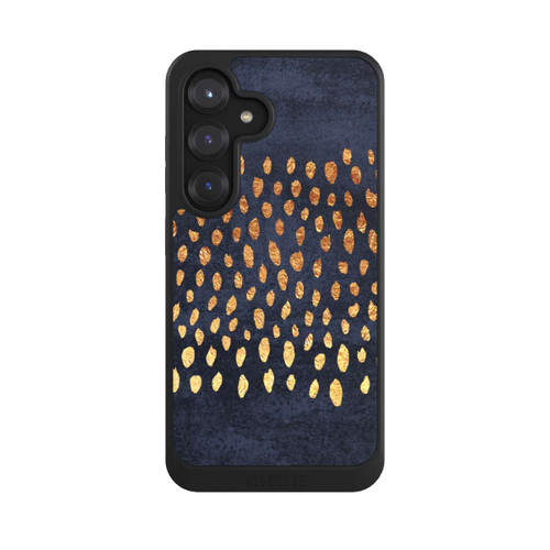 Samsung Galaxy S25 NIVOcore Muster Gold und Marine