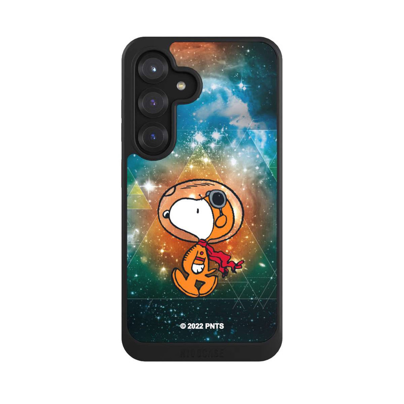Galaxy S25 NIVOcore Snoopy Weltraumreisender Grün