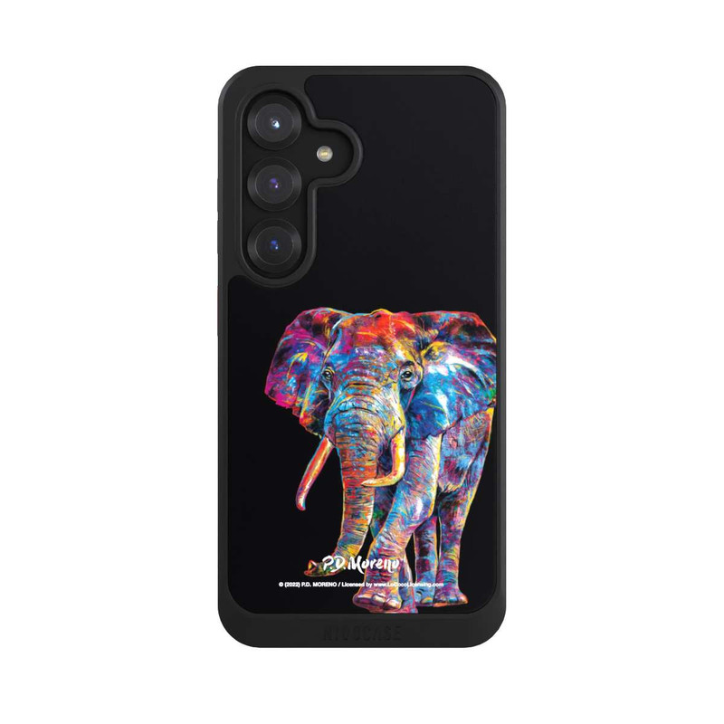 Galaxy S25 NIVOcore Elephant Art By P.D. Moreno