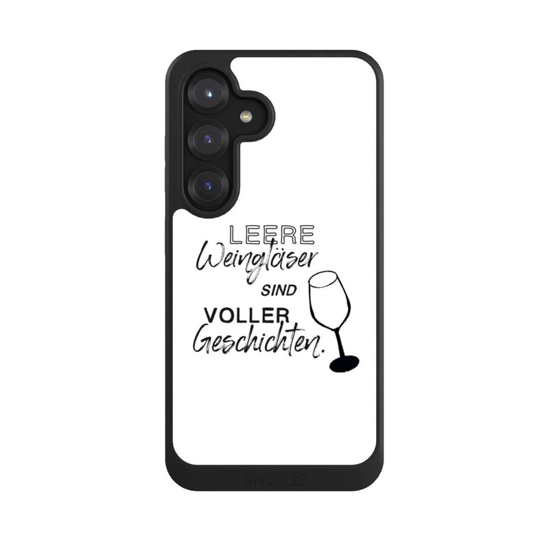 Galaxy S25 NIVOcore Leere Weingläser