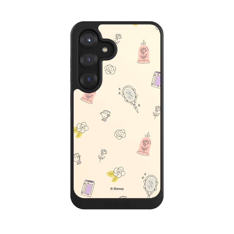 Galaxy S25 NIVOcore Princess Accessoires Pattern Beige Disney Princess 