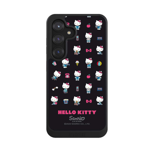 Samsung Galaxy S25 NIVOcore Hello Kitty 90s Schwarz