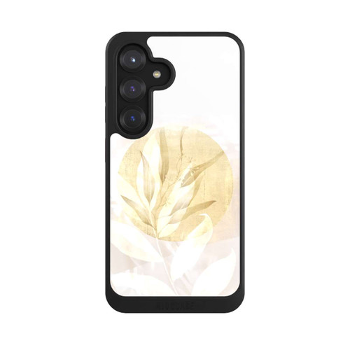 Samsung Galaxy S25 NIVOcore Boho Gold Flower Art