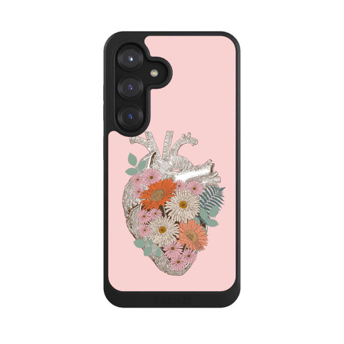 Samsung Galaxy S25 NIVOcore Florales Vintage-Herz