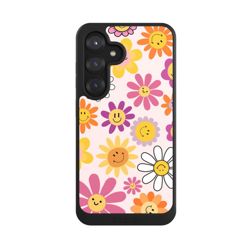 Samsung Galaxy S25 NIVOcore Smiles Pink Flowers