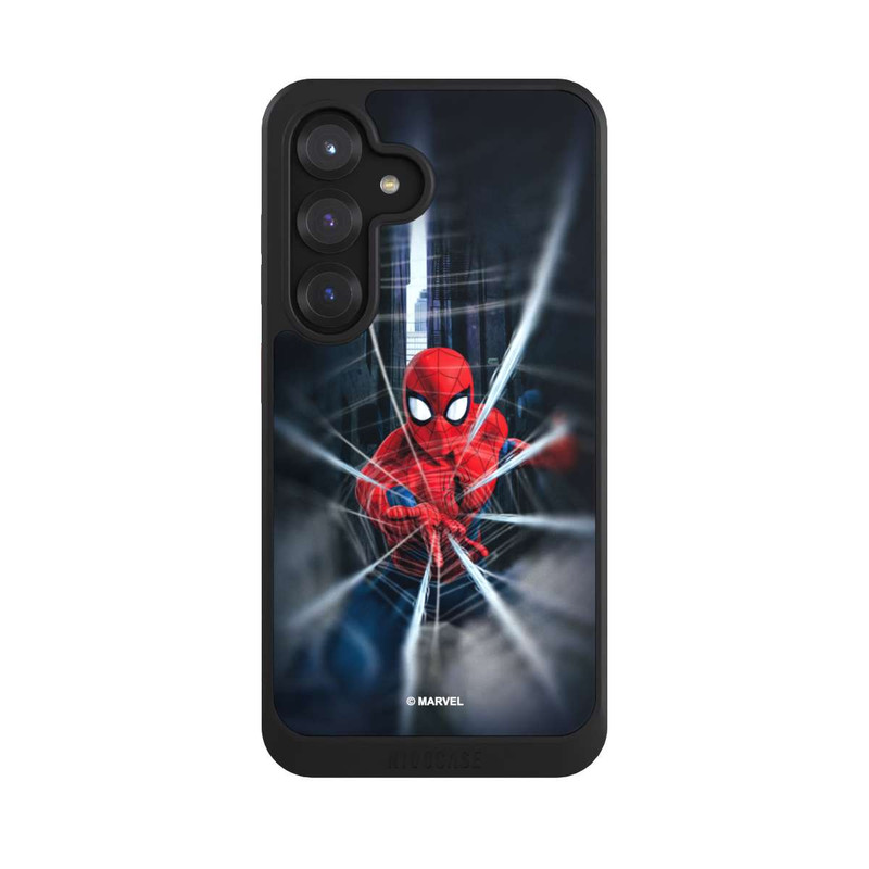 Galaxy S25 NIVOcore Spider-Man Webs In Action