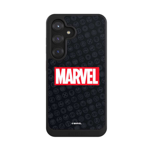 Samsung Galaxy S25 NIVOcore Marvel Logo Black Red