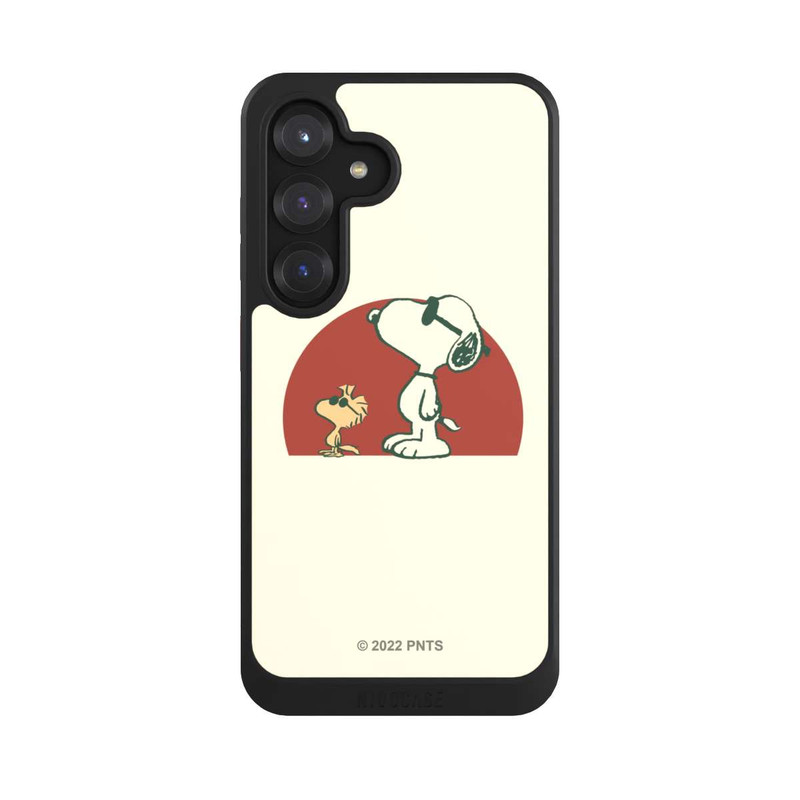 Galaxy S25 NIVOcore Snoopy Woodstock weit draußen