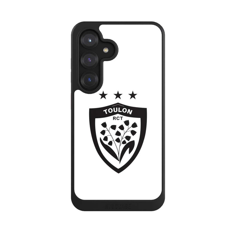Galaxy S25 NIVOcore RCT Blanc & Noir