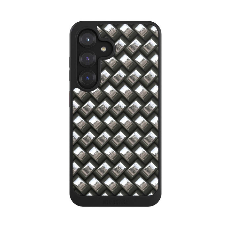 Galaxy S25 NIVOcore Glamour Silver Metal