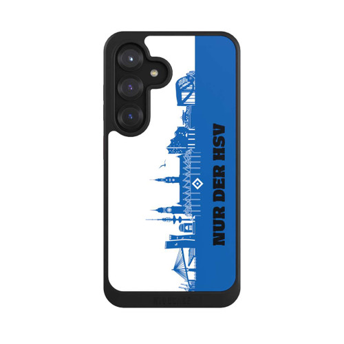 Samsung Galaxy S25 NIVOcore HSV Skyline Blau Weiß