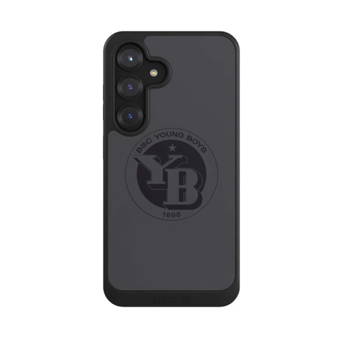 Samsung Galaxy S25 NIVOcore BSC YB Logo Gris