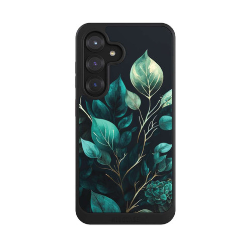 Samsung Galaxy S25 NIVOcore Eucalyptus Dark Background