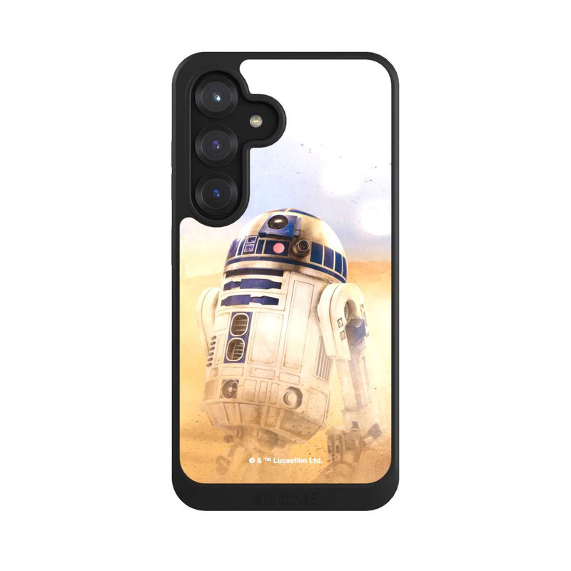 Galaxy S25 NIVOcore R2D2 dans le désert