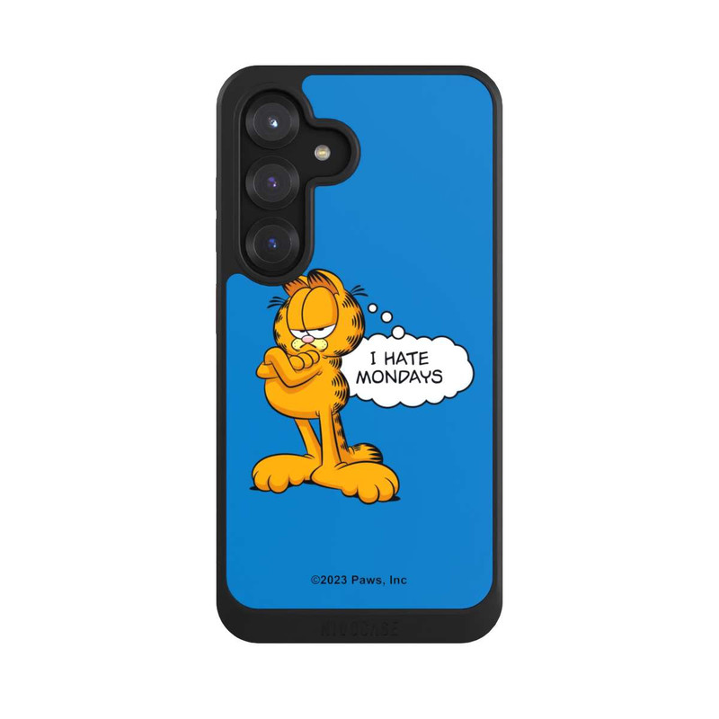 Galaxy S25 NIVOcore Garfield I Hate Mondays Blau