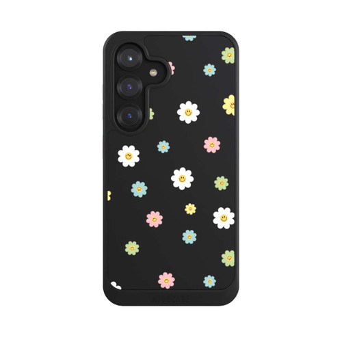 Samsung Galaxy S25 NIVOcore Flower Power klein transparent