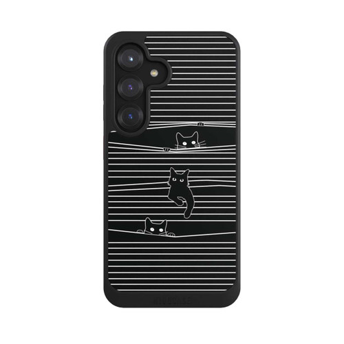 Samsung Galaxy S25 NIVOcore Cats Peeping