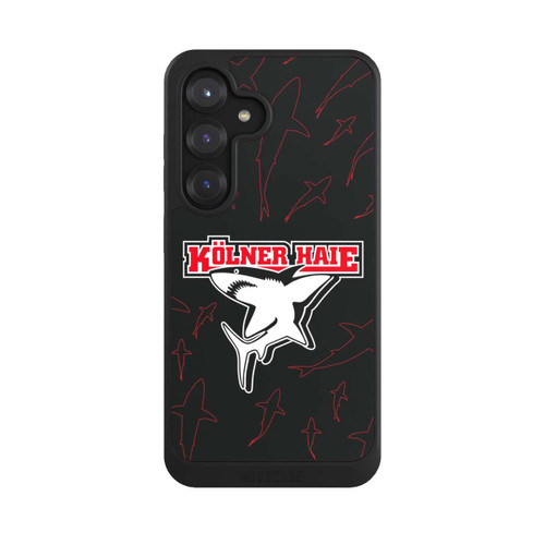Samsung Galaxy S25 NIVOcore Haie Muster Rot