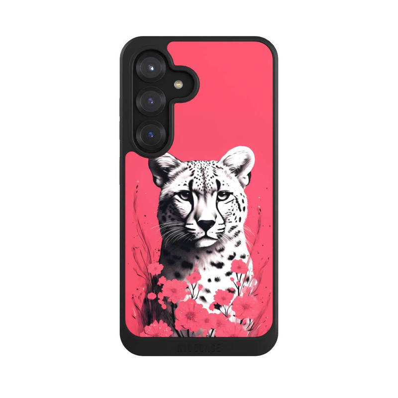Galaxy S25 NIVOcore White Cheetah