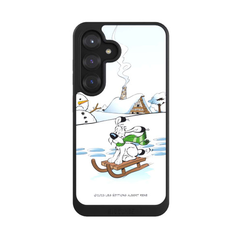 Samsung Galaxy S25 NIVOcore Idéfix fait du traîneau