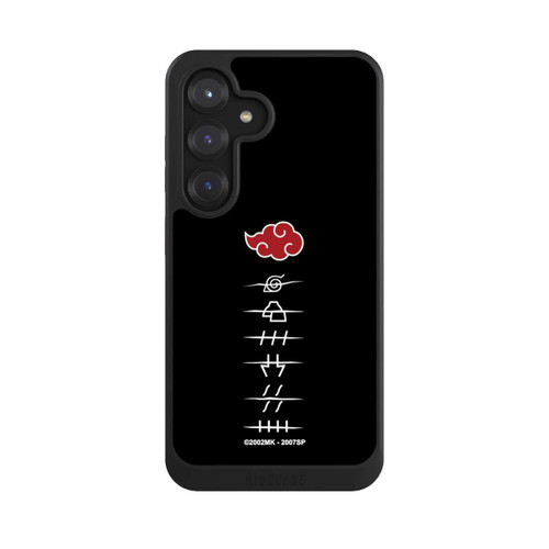 Samsung Galaxy S25 NIVOcore Akatsuki Mitglieder Symbole Schwarz