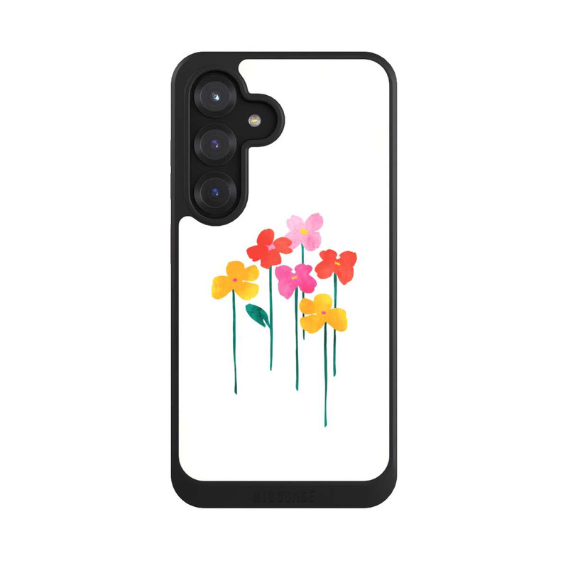 Galaxy S25 NIVOcore Kleine glückliche Blumen