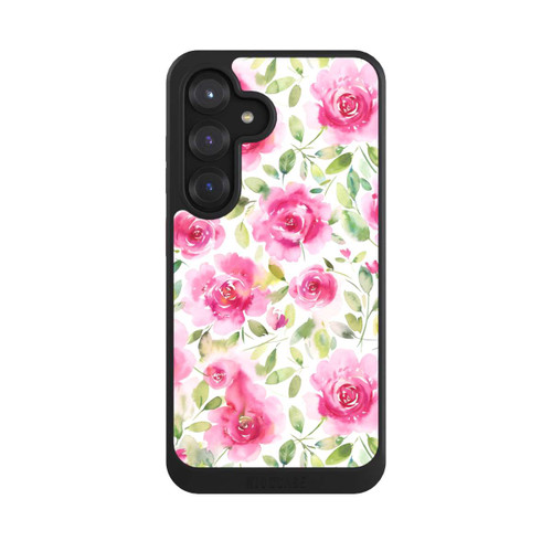 Samsung Galaxy S25 NIVOcore Aquarell Frische Rosen