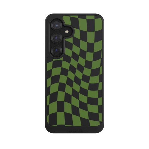 Samsung Galaxy S25 NIVOcore Karo Grün 2