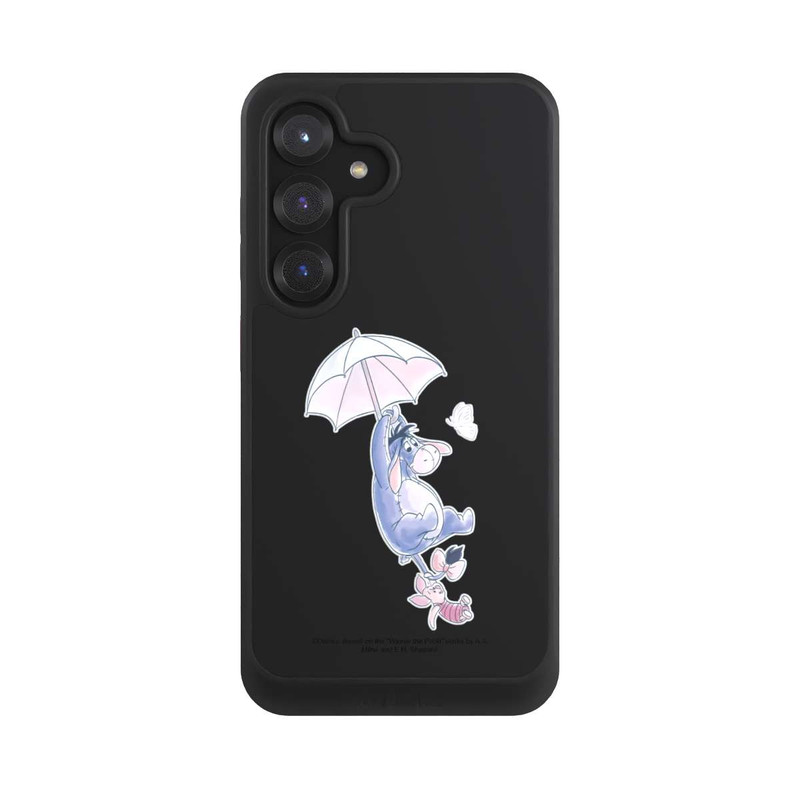 Galaxy S25 NIVOcore Winnie Pooh Eeyeore Find Happiness Transparent