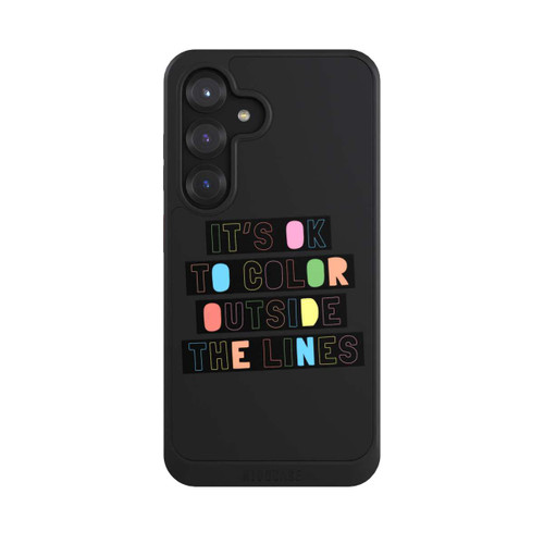 Samsung Galaxy S25 NIVOcore Color Outside The Line Transparent