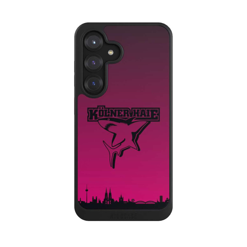 Galaxy S25 NIVOcore Kölner Haie Skyline Pink