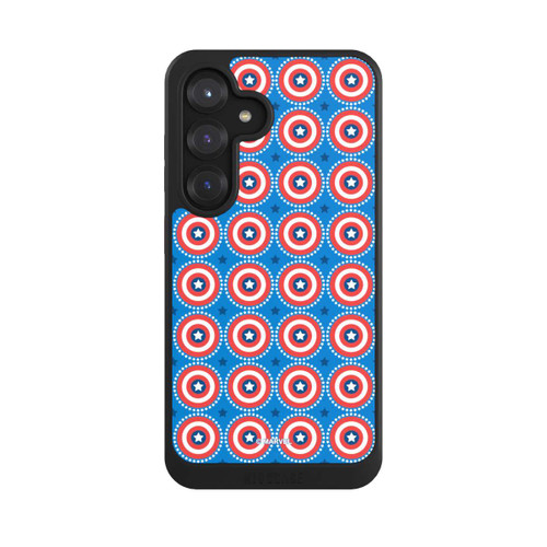 Samsung Galaxy S25 NIVOcore Captain American Shield Pattern