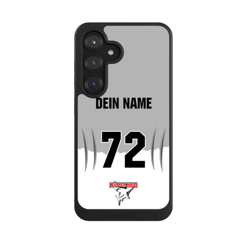 Samsung Galaxy S25 NIVOcore Kölner Haie Trikotmotiv Personalisierbar